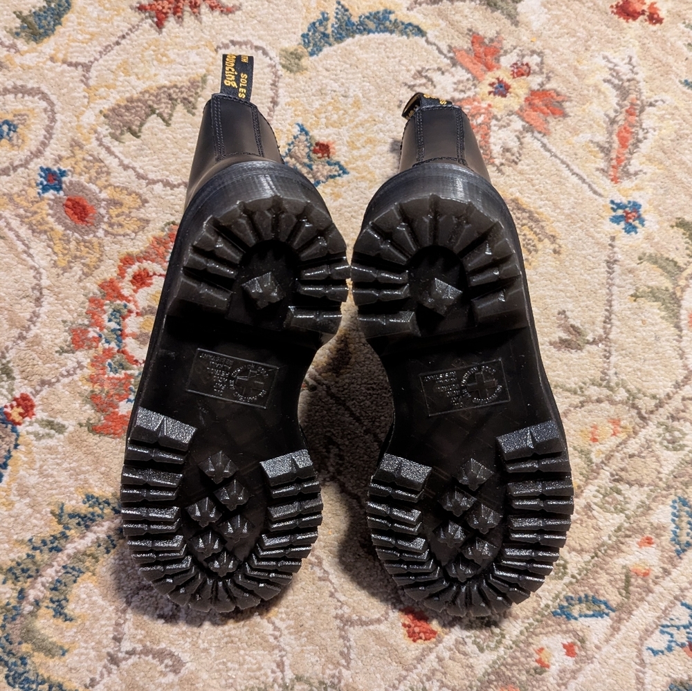 Dr. Martens Jadon Boot Smooth Leather Platforms - Picture 10 of 11